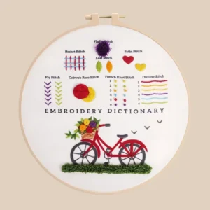 Embroidery Dictionary Sampler – A Visual Guide to Beginner Embroidery Stitches