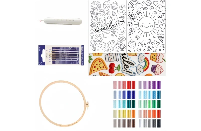 water soluble embroidery kit cute diy patterns for beginners water soluble embroidery kit cute diy patterns for beginners