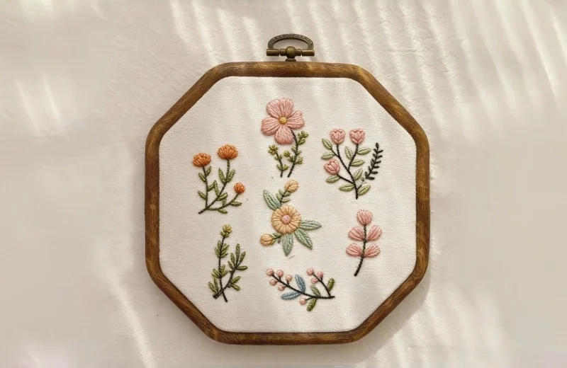 water soluble embroidery kit diy floral patterns for beginners water soluble embroidery kit diy floral patterns for beginners