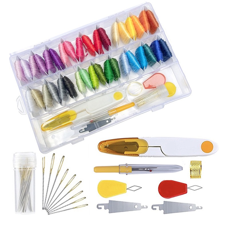 professional | comprehensive diy embroidery tools & accessories kit