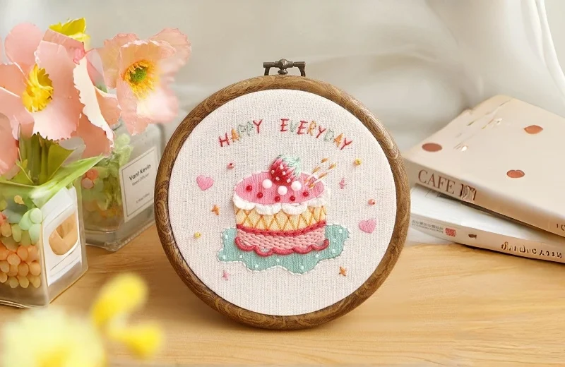 "sweet affection" strawberry cake embroidery bundle "sweet affection" strawberry cake embroidery bundle